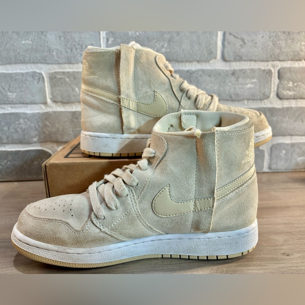 Size 6 - Air Jordan 1 Rebel XX Light Cream No Box - Great Condition